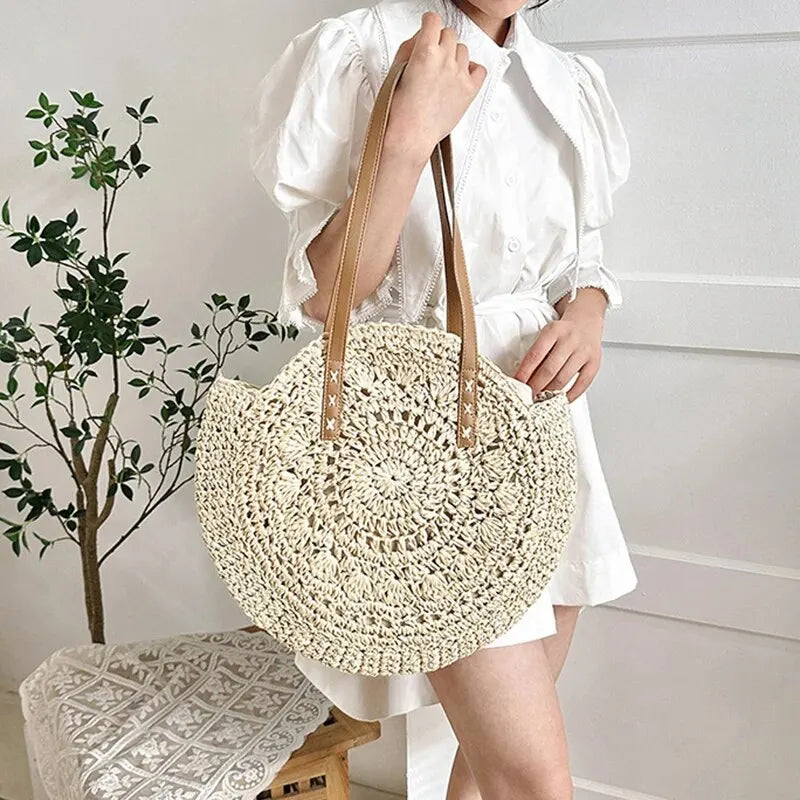 Sac à Bandoulière de Plage – Élégance & Praticité sous le Soleil